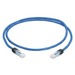 Panduit Cat.6 U/UTP Network Cable - 50 ft Category 6 Network Cable for Network Device - First End: 1 x RJ-45 Network - Male - Second End: 1 x RJ-45 Network - Male - 23 AWG - Blue - 1