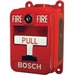 Bosch FMM-100SAT2CKEX Explosion-Proof Fire Alarm Manual Station - Single Action - Red, White - Die-cast Metal - For Fire Alarm, Outdoor