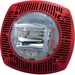 Bosch G-SSPK24WLPR Wall Speaker/Strobe 15-110cd 24V, Red - Wired - 24 V - Visual, Audible - Flush Mount, Wall Mountable - Red
