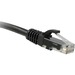 ENET Category 6 Network Cable - 8" Category 6 Network Cable for Network Device - First End: 1 x RJ-45 Network - Male - Second End: 1 x RJ-45 Network - Male - Patch Cable - Black