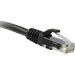 ENET Category 6 Network Cable - 9 ft Category 6 Network Cable for Network Device - First End: 1 x RJ-45 Network - Male - Second End: 1 x RJ-45 Network - Male - Patch Cable - Black