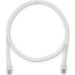 Panduit Cat.5e U/UTP Patch Network Cable - 13.12 ft Category 5e Network Cable for Network Device - First End: 1 x RJ-45 Network - Male - Second End: 1 x RJ-45 Network - Male - Patch Cable - 24 AWG - Off White - 1
