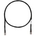 Panduit Cat.5e Network Cable - 9.84 ft Category 5e Network Cable - First End: 1 x RJ-45 Network - Male - Second End: 1 x RJ-45 Network - Male - Patch Cable - Black