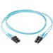 Panduit Fiber Optic Duplex Network Cable - 22.97 ft Fiber Optic Network Cable for Network Device - First End: 2 x SC Network - Male - Second End: 2 x SC Network - Male - Patch Cable - 50/125 µm - Aqua - 1