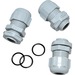 Altronix WG1 NEMA Rated Wire Gland Inlets - Cable Gland - 1 Pack - Polyamide, Chloroprene Rubber (CR)