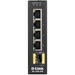 D-Link Industrial Gigabit Unmanaged Switch with SFP Slot - 4 Ports - 2 Layer Supported - Modular - 1 SFP Slots - Twisted Pair, Optical Fiber - Wall Mountable, DIN Rail Mountable
