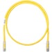 Panduit NetKey Category 6a F/UTP Patch Network Cable - 9 ft Category 6a Network Cable for Network Device - First End: 1 x RJ-45 Network - Male - Second End: 1 x RJ-45 Network - Male - Patch Cable - 26 AWG - Yellow