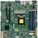 Supermicro X11SCH-F Server Motherboard - Intel C246 Chipset - Socket H4 LGA-1151 - Micro ATX - 128 GB DDR4 SDRAM Maximum RAM - UDIMM, DIMM - 4 x Memory Slots - Gigabit Ethernet - 8 x SATA Interfaces