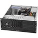Supermicro SuperChassis 842TQC-668B - Rack-mountable - Black - 4U - 6 x Bay - 1 x 668 W - Power Supply Installed - ATX, EATX, Micro ATX Motherboard Supported - 3 x Fan(s) Supported - 1 x External 5.25" Bay - 5 x External 3.5" Bay - 7x Slot(s) - 2 x USB(s)