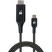 IOGEAR USB-C to 4K HDMI 6.6 Ft. (2m) Cable - 6.60 ft HDMI/USB-C A/V Cable for Monitor, Home Theater System, MacBook, Chromebook, Notebook, Ultrabook, Projector, Tablet, iPad Pro - First End: 1 x USB Type C - Male - Second End: 1 x HDMI 2.0 Digital Audio/V