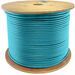 AddOn 1000ft Non-Terminated Aqua OM4 Indoor Fiber Patch Cable - 1000 ft Fiber Optic Network Cable for Network Device - First End: Bare Wire - Second End: Bare Wire - Patch Cable - Riser - 50/125 µm - Aqua