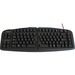 Goldtouch Keyboard - Cable Connectivity - USB Interface - Spanish - Windows, Linux, Unix, PC - Mechanical Keyswitch - Black