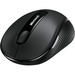 Microsoft- IMSourcing Wireless Mobile Mouse 4000 - BlueTrack - Wireless - Radio Frequency - Red - USB 2.0 - 1000 dpi - Tilt Wheel