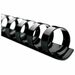 GBC CombBind Binding Spines - 19-hole Black 100 pieces - 1" (25.4 mm) Maximum Capacity - 200 x Sheet Capacity - For Letter 8 1/2" (215.90 mm) x 11" (279.40 mm) Sheet - Black - Plastic - 100 / Box