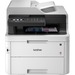 Brother MFC-L3750CDW Compact Digital Color All-in-One Printer Providing Laser Quality Results with 3.7" Color Touchscreen, Wireless and Duplex Printing - Copier/Fax/Printer/Scanner - 25 ppm Mono/25 ppm Color Print - 600 x 2400 dpi Print - Automatic Duplex