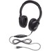 Califone 1017IMUSB NeoTech USB Headset with Califuff Braided Cord And Volume Control - Stereo - USB - Wired - 32 Ohm - 20 Hz - 20 kHz - Over-the-head - Binaural - Circumaural - 6 ft Cable - Noise Reduction, Electret, Condenser, Uni-directional Microphone 