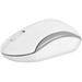 Macally Wireless 3 Button Optical RF Mouse for Mac/PC (RFQMOUSE) - Optical - Wireless - Radio Frequency - USB - 1200 dpi - Scroll Wheel - 3 Button(s) - Symmetrical