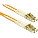 ENET Fiber Optic Duplex Network Cable - 6.56 ft Fiber Optic Network Cable for Network Device - First End: 2 x LC Network - Male - Second End: 2 x LC Network - Male - Orange