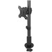 Middle Atlantic MMB-1X1-12BLK Desk Mount for Monitor - Black - 1 Display(s) Supported - 32" Screen Support - 100 x 100