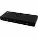 V7 Dual Universal Docking Station with USB-C Power Delivery - for Desktop PC/Notebook/Monitor - 65 W - USB Type C - 6 x USB Ports - 4 x USB 3.0 - USB Type-C - Network (RJ-45) - HDMI - DisplayPort - Black - Audio Line In - Audio Line Out - Microphone - Wir