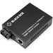 Black Box Pure Networking Gigabit Ethernet (1000-Mbps) Media Converter - 1 x Network (RJ-45) - 1 x SC Ports - DuplexSC Port - Multi-mode - Gigabit Ethernet - 10/100/1000Base-TX, 1000Base-FX - 1640.42 ft - AC Adapter - Standalone, Rack-mountable