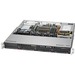 Supermicro SuperChassis 813MFTQC-350CB2 - Rack-mountable - Black - 1U - 4 x Bay - 4 x 1.57" x Fan(s) Installed - 1 x 350 W - Power Supply Installed - ATX Motherboard Supported - 6 x Fan(s) Supported - 4 x External 3.5" Bay - 1x Slot(s)