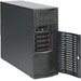 Supermicro SuperChassis CSE-733TQ-668B Server Case - Mid-tower - Black - 7 x Bay - 2 x 4.72" , 3.54" x Fan(s) Installed - 1 x 668 W - Power Supply Installed - EATX, ATX Motherboard Supported - 2 x Fan(s) Supported - 2 x External 5.25" Bay - 4 x External 3