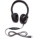 Califone NeoTech Plus 1017IMUSB Headset - USB 2.0 - Wired - 32 Ohm - 20 Hz - 20 kHz - Over-the-head - Circumaural - 6 ft Cable - Uni-directional, Electret Microphone - Black Matte