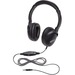 Califone NeoTech Plus 1017IMT Headset - Stereo - Mini-phone (3.5mm) - Wired - 32 Ohm - 20 Hz - 20 kHz - Over-the-head - Binaural - Circumaural - 6 ft Cable - Uni-directional, Electret Microphone - Black Matte