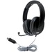 Hamilton Buhl MACH-2 Deluxe-Sized Multimedia Headset With Steel-Reinforced Gooseneck Mic - Stereo - USB Type A - Wired - 32 Ohm - 50 Hz - 20 kHz - Over-the-head - Binaural - Ear-cup - 5 ft Cable - Omni-directional, Noise Cancelling Microphone - Black