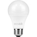 eco4life SmartHome WiFi 40W LED Dimmable Multicolor Light Bulb - 6.50 W - 40 W Incandescent Equivalent Wattage - 120 V AC - 500 lm - Multicolor Light Color - E26 Base - 25000 Hour - 4400.3°F (2426.8°C) Color Temperature - 80 CRI - Google Assistant