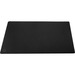 SIIG Large Artificial Leather Smooth Desk Mat Protector - Black - Rectangle - 22" Width x 0.1" Depth - Artificial Leather - Black