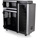 Thermaltake Level 20 Tempered Glass Edition Full Tower Chassis - Super Tower - Space Gray, Black - SPCC, Aluminum, Tempered Glass - 10 x Bay - 3 x 5.51" x Fan(s) Installed - Mini ITX, Micro ATX, ATX, EATX Motherboard Supported - 8 x Fan(s) Supported - 2 x