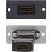 Kramer HDMI Wall Plate Insert - Black - 1 x HDMI Port(s)