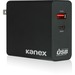 Kanex GoPower 50W USB-C Wall Charger with Power Delivery - 50 W - 120 V AC, 230 V AC Input - 5 V DC/3 A, 9 V DC, 12 V DC Output