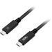 SIIG USB 3.1 Type-C Gen 2 Cable 60W - 1M - 3.28 ft USB Data Transfer Cable for Power Adapter, Desktop Computer, Notebook, Tablet, Smartphone - First End: 1 x 24-pin USB 3.1 Type C - Male - Second End: 1 x 24-pin USB 3.1 Type C - Male - 10 Gbit/s - Nickel 