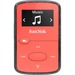 SanDisk Clip Jam SDMX26-008G-G46R 8 GB Flash MP3 Player - Red - FM Tuner - 1" - microSD, microSDHC - AAC, MP3, WMA, WAV, Audible - 18 Hour