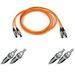 Belkin Duplex Fiber Optic Patch Cable - ST Male - ST Male - 9.84ft