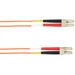 Black Box Colored Fiber OM4 50/125 Multimode Fiber Optic Patch Cable - LSZH - 6.56 ft Fiber Optic Network Cable for Network Device - First End: 2 x LC Network - Male - Second End: 2 x LC Network - Male - 10 Gbit/s - Patch Cable - LSZH - 50/125 µm - 