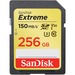 SanDisk Extreme 256 GB UHS-I SDHC - 150 MB/s Read - 70 MB/s Write - Lifetime Warranty
