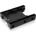 Icy Dock EZ-Fit Lite MB290SP-1B Drive Bay Adapter for 3.5" Internal - Black - 2 x HDD Supported - 2 x SSD Supported - 2 x Total Bay - 2 x 2.5" Bay - Plastic
