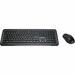 Targus KM610 Wireless Keyboard and Mouse Combo (Black) - USB Wireless RF 2.40 GHz Keyboard - Black - USB Wireless RF Mouse - Optical - QWERTY - Black - AA - Compatible with PC, Mac