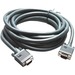 Kramer Molded 15-pin HD (M) to 15-pin HD (F) Cable - 6 ft VGA Video Cable for Video Device, LCD - First End: 1 x 15-pin HD-15 - Male - Second End: 1 x 15-pin HD-15 - Female - Shielding - Gold Plated Connector - 26 AWG - 1