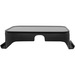 Advantus Monitor Stand - 25 lb Load Capacity - 4.5" Height x 9.8" Width - Desktop - Polystyrene - Matte Gray, Matte Black