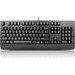 Lenovo - Open Source USB Keyboard Black US English 103P - Cable Connectivity - USB Interface - English (US) - QWERTY Layout - Desktop Computer, Workstation, Notebook - Windows - Black