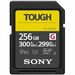 Sony Pro TOUGH SF-G128T 128 GB Class 10/UHS-II (U3) SDXC - 1 Pack - 300 MB/s Read - 299 MB/s Write