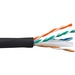 ENET Cat.6 UTP Network Cable - 1000 ft Category 6 Network Cable for Network Device - First End: Bare Wire - Second End: Bare Wire - 23 AWG - Red - TAA Compliant