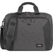 Solo Voyage Carrying Case (Briefcase) for 15.6" Notebook - Gray, Black - Damage Resistant, Scuff Resistant, Scratch Resistant - Checkpoint Friendly - Shoulder Strap, Luggage Strap, Handle - 5.5" Height x 12.8" Width x 17" Depth - 1 Each