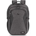 Solo Unbound Carrying Case (Backpack) for 15.6" Notebook - Gray, Photo Black - Checkpoint Friendly - Shoulder Strap, Luggage Strap, Handle - 9" Height x 13.3" Width x 18.3" Depth - 1 Each