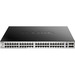 D-Link DGS-3130-54PS Ethernet Switch - 50 Ports - Manageable - Gigabit Ethernet - 1000Base-T - 3 Layer Supported - Modular - Power Supply - Optical Fiber, Twisted Pair